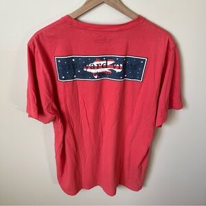 Vineyard Vines Red Graphic Tee